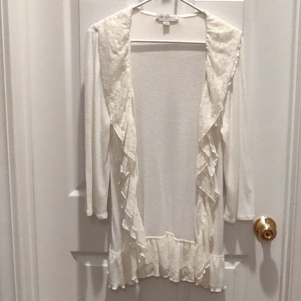 Lacy Ruffled Sweater